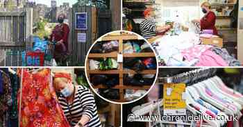 Behind the scenes of a charity shop as stores begin to reopen