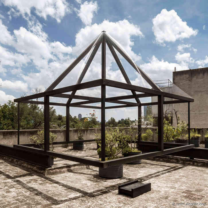 Robert Hutchison Architecture creates Chapel for Luis Barragán on roof of Mexican architect's home