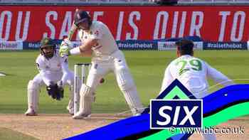 England v Pakistan: Buttler smashes huge six