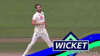 England v Pakistan: Chris Woakes traps Azhar Ali lbw