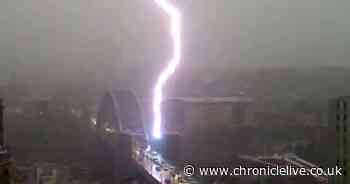 Four days of thunderstorms set to hit North East, warns Met Office