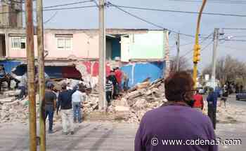 Se derrumbó una casa en San Luis y hay al menos tres heridos - Cadena 3