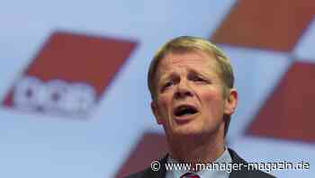 DGB-Chef Hoffmann fordert Verlängerung des Kurzarbeitergelds