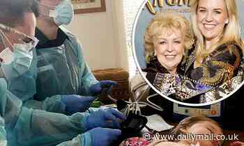 Patti Newton's granddaughter Perla taken to hospital - Daily Mail
