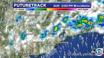 Houston Weather: A few thunderstorms lifting through SE Texas - Yahoo News