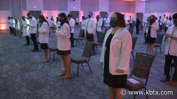 Sam Houston State University holds inaugural white coat ceremony - KBTX