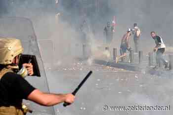 Opnieuw protesten in Beiroet, vuur vlakbij entree parlement