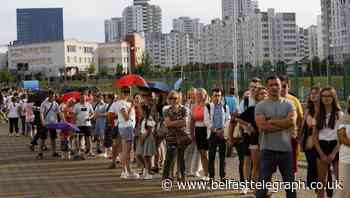 Belarus election commission claims authoritarian incumbent far ahead in vote