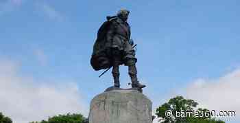 Parks Canada deferring reinstallation of Samuel de Champlain statue in Orillia to look for more respectful approach – Barrie 360 - Barrie 360