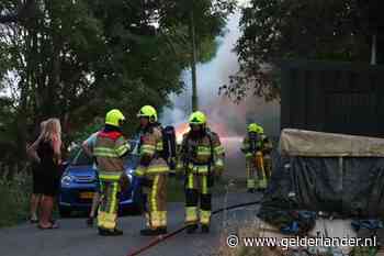 Speedboot in Tielse haven verwoest door brand