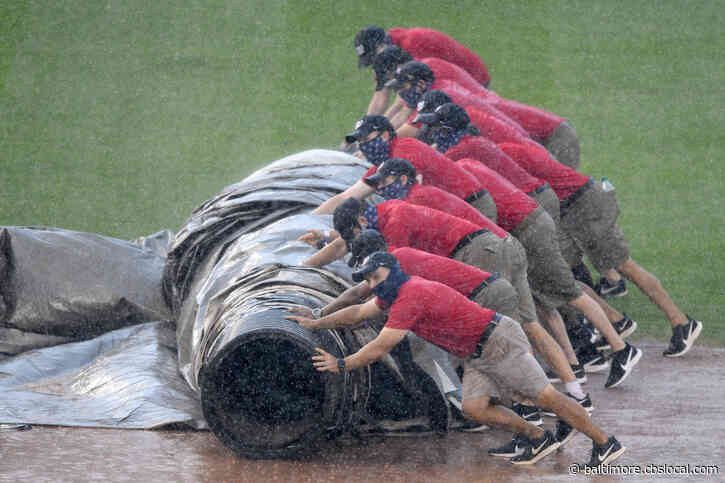 In DC, City Of Gridlock, Tarp Stymies Nationals Ground Crew During Game Against Orioles