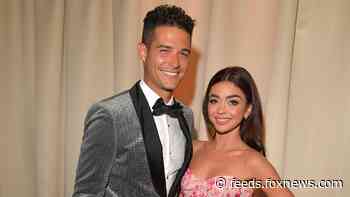 Sarah Hyland, Wells Adams celebrate their wedding date despite postponing