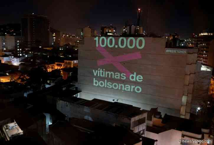 Bolsonaro assails Brazil network blaming him for virus deaths