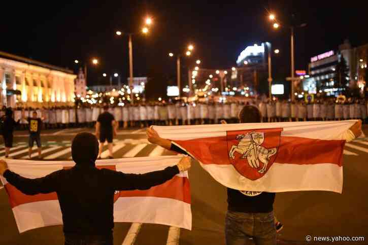 Police, protesters clash in Belarus after tense presidential vote