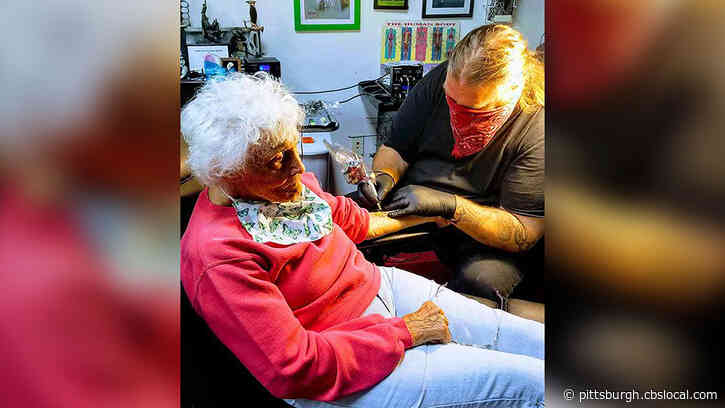 103-Year-Old Woman Gets First Tattoo To Cross It Off Her Bucket List