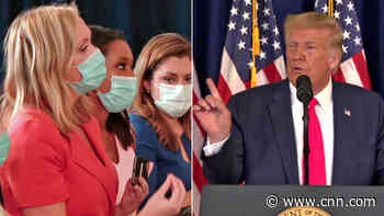 Trump shut down briefing after he's fact-checked by reporter