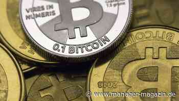 Bitcoin: Kryptowährung in US-Dollar auf Höhenflug