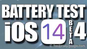 iOS 14 Beta 4 battery life test (Video)
