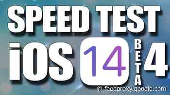 Speed Test: iOS 14 Beta 4 vs iOS 13.6 (Video)
