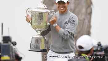Morikawa wins first major in thrilling PGA - Bendigo Advertiser