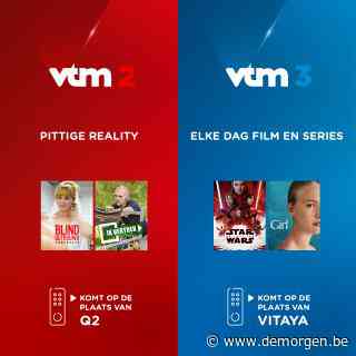 Binnenkort vier VTM-zenders, met slogan ‘Kleurt je dag’