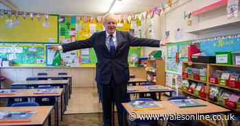 Boris Johnson gives update on schools in England reopening