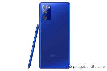 Samsung Galaxy Note 20 Mystic Blue Variant Introduced in India: Price, Specifications