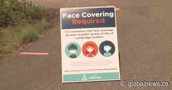 Coronavirus: City of Lethbridge requires face coverings in over a dozen city-owned facilities starting Friday - Global News