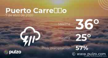 En Puerto Carreño, este es el comportamiento del clima, 07 de 04 de 2020 - Pulzo