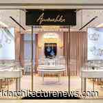 Distinctive geometric interiors and gemstones influence for Annoushka HK store