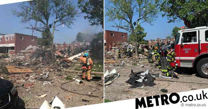 At least one killed and five trapped  after ‘major’ explosion rocks three homes
