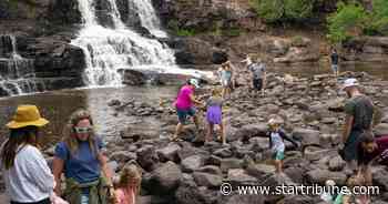 Two children injured in fall at Gooseberry Falls
