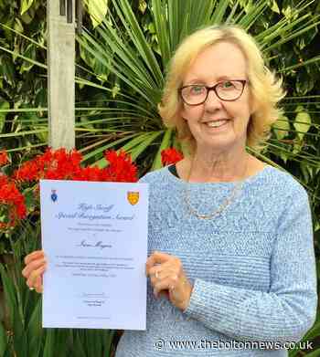 Crafter sews hearts for Bolton hospital during coronavirus pandemic