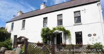 11th century Gower farmhouse has sea views and path to the beach