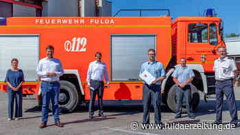 Fulda: Neues Tanklöschfahrzeug für die Feuerwehr - Fuldaer Zeitung