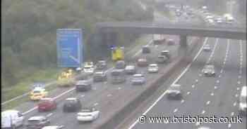 Crash on motorway - queues now clear