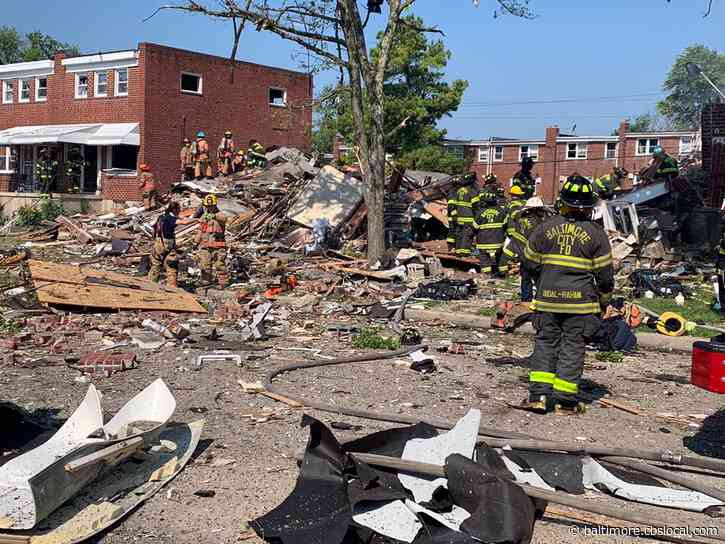 LIVE UPDATES: 1 Dead, 1 Trapped, 4 Injured After Gas Explosion Rocks Northwest Baltimore Neighborhood Near Reisterstown Road Plaza