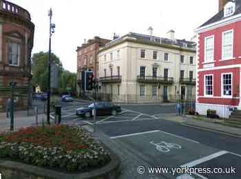 Firefighters rescue man stuck on a roof in York