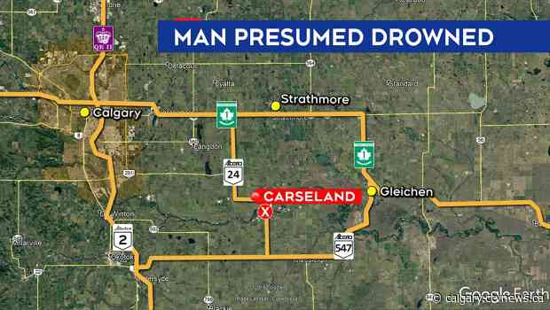 Search underway for swimmer who failed to surface from Bow River near Carseland