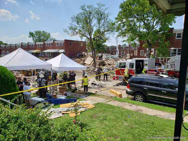Heat Becomes Concern As Crews Work, Residents Displaced From Baltimore Gas Explosion