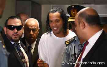 Ronaldinho podría quedar en libertad el 24 de agosto del 2020