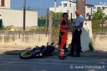 Auto contro moto in via Martiri di Palermo, un ferito - TraniViva