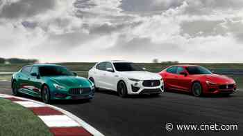 Maserati unveils new Trofeo models, including a twin-turbo V8-powered Ghibli     - Roadshow