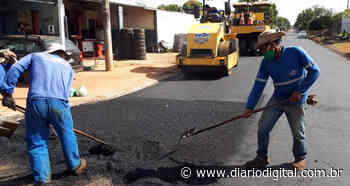 Começa nova frente de asfalto no Nova Lima que terá 20 km de asfalto - Diario Digital