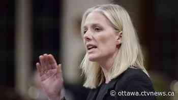 Ottawa police investigating incident at Catherine McKenna's constituency office - CTV Edmonton