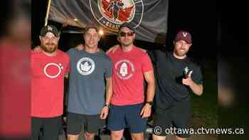 CAF Veterans walking 175 kilometres to Ottawa for Wounded Warriors Canada - CTV News Ottawa
