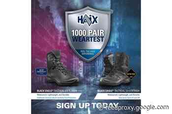 HAIX is Giving Away 1,000 Duty Boots to Qualified Wear-Testers