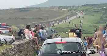 Huge volumes of traffic clogging up roads in Gower