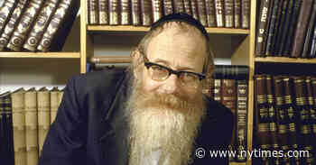 Adin Steinsaltz, 83, Dies; Created Epic Translation of Talmud