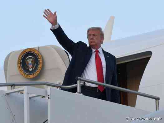 Trump news - live: President suddenly pulled out of coronavirus briefing by agent as conference broadcast immediately shut off